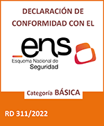 Declaración de conformidad con la ENS - Categoría BÁSICA