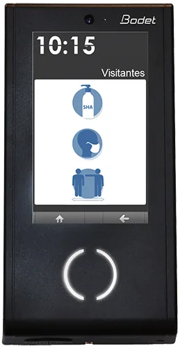 Las ventajas de un terminal de control de acceso para visitantes: Kelio Visio X7