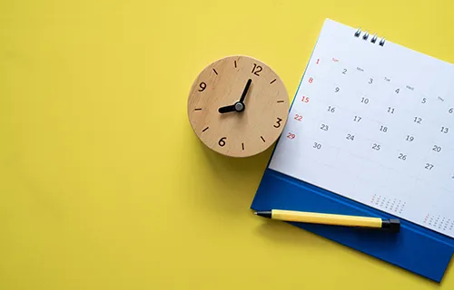 Reloj y calendario
