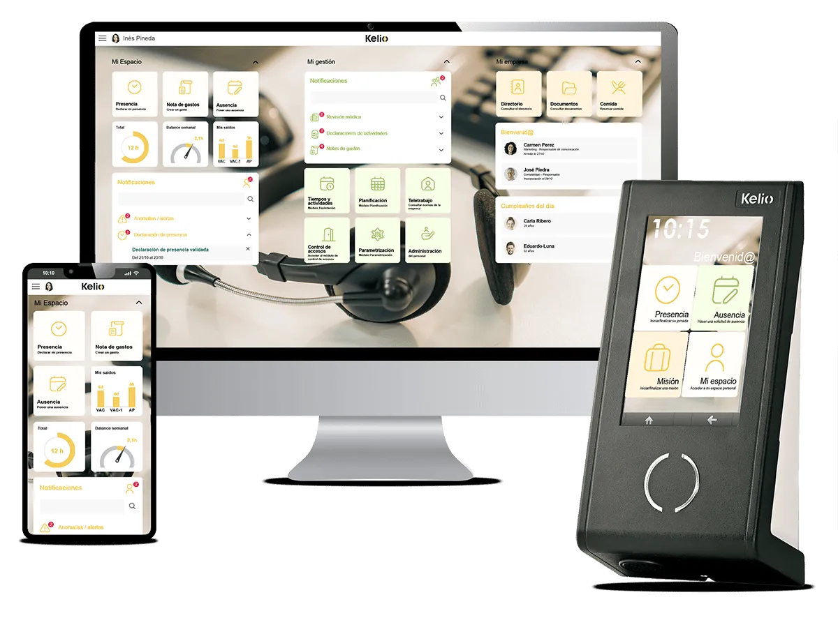 Control horario multi devices