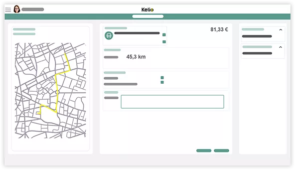 Tan solo tiene que introducir sus notas de gastos en su SIRH