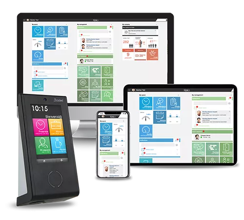 Funcionalidades del software de control horario