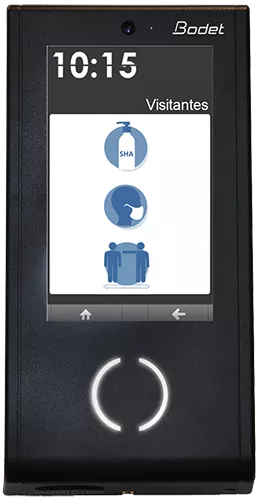 Las ventajas de un terminal de control de acceso para visitantes: Kelio Visio X7
